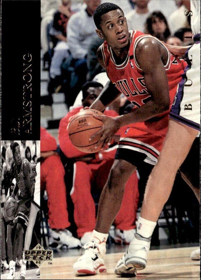 B.J. Armstrong #95 Basketball Cards 1993 Upper Deck SE
