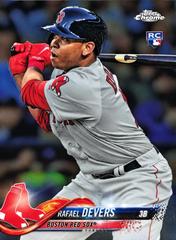 Rafael Devers #25 Prices [Rookie] | 2018 Topps Chrome | Baseball Cards