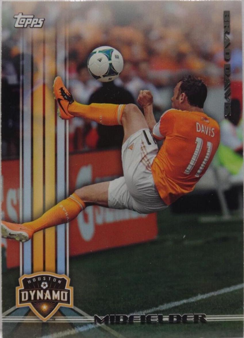 Brad Davis #5 Soccer Cards 2013 Topps MLS