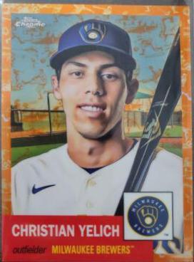 Christian Yelich [Toile White Orange] #489