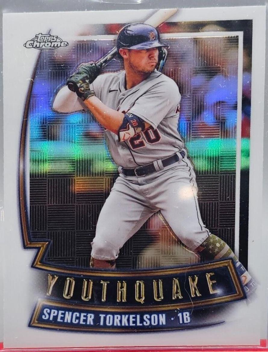 Spencer Torkelson #YQ-11 Baseball Cards 2023 Topps Chrome Youthquake