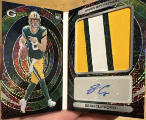 Sean Clifford #10 Football Cards 2023 Panini Spectra Rookie Autograph