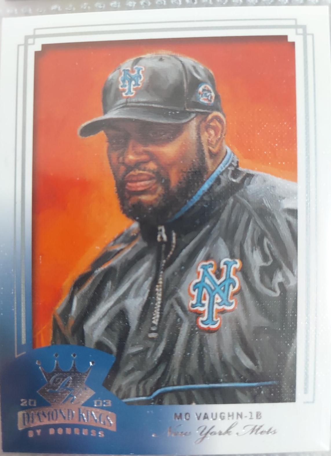 Mo Vaughn #123 2003 Donruss Diamond Kings Baseball