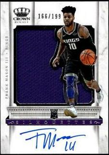 Frank Mason III Autograph Relic Prime