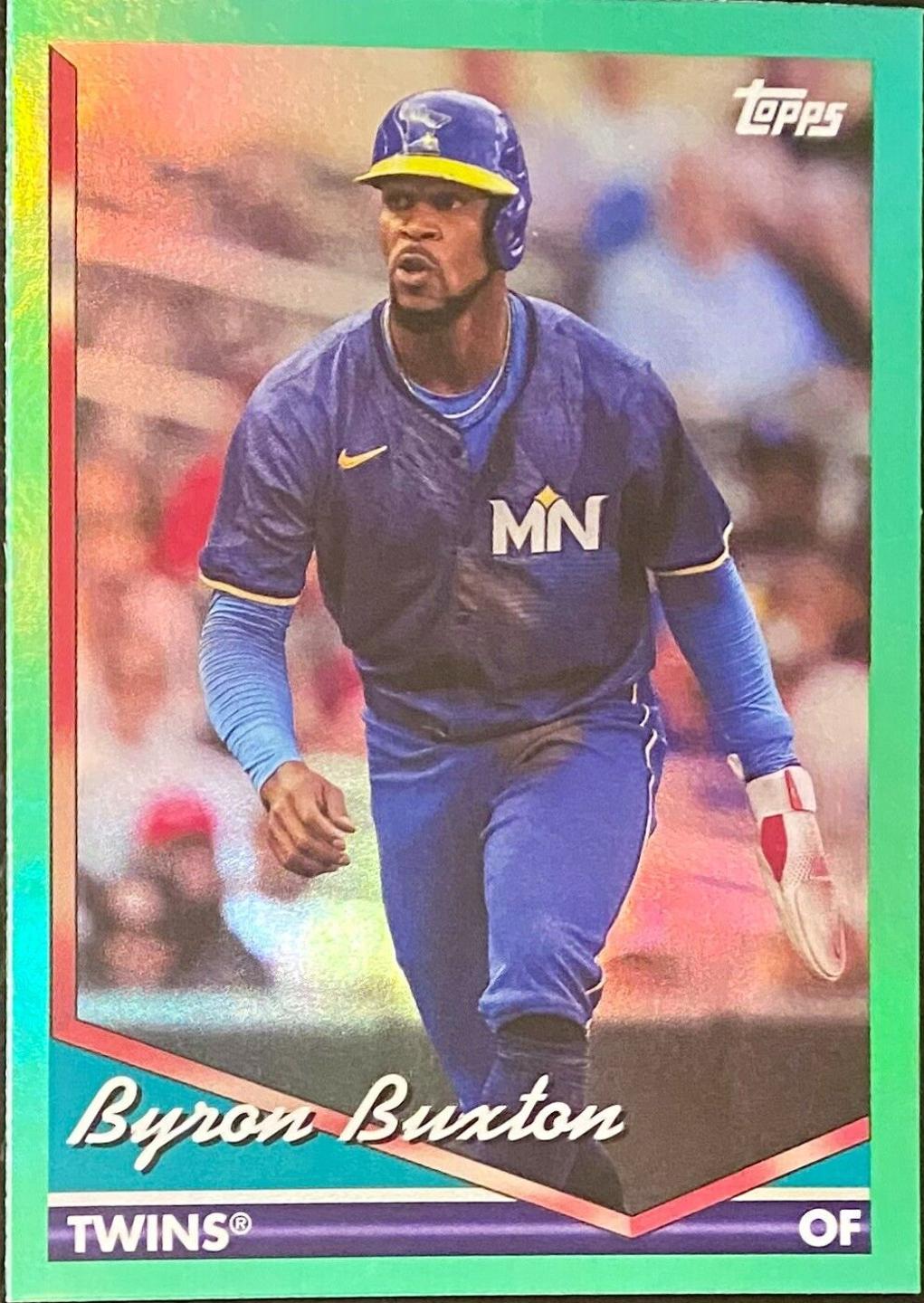 Byron Buxton [Green Foilboard] #288
