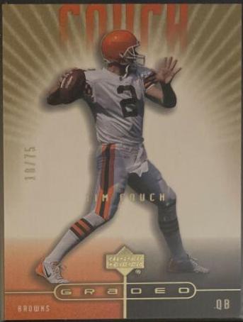 Tim Couch #23 Football Cards 2002 Upper Deck Graded
