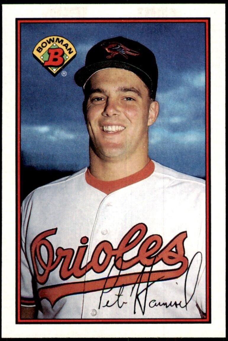 Pete Harnisch #4 Baseball Cards 1989 Bowman
