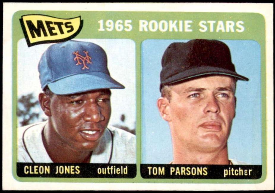 Mets Rookies #308 Baseball Cards 1965 Topps
