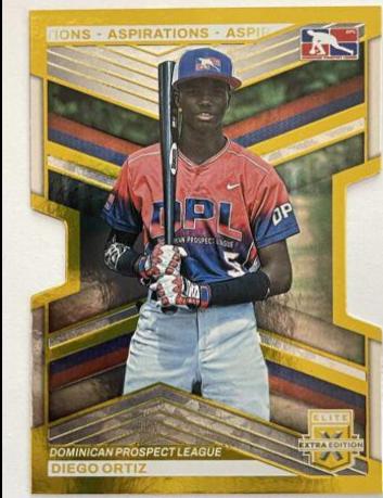 Diego Ortiz [Aspirations Die-Cut Gold] #182