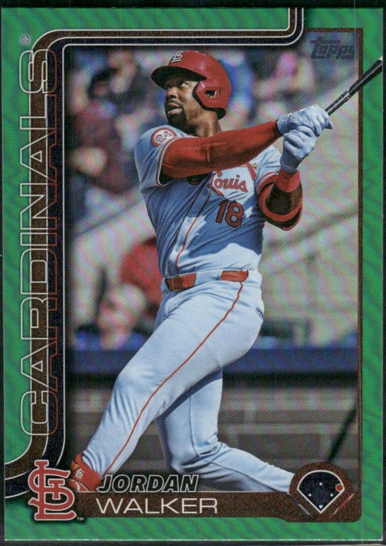 その他 Topps Jordan Walker Jordan Walker [Green Holo Foil] #485 Prices | 2025 Topps Series 2