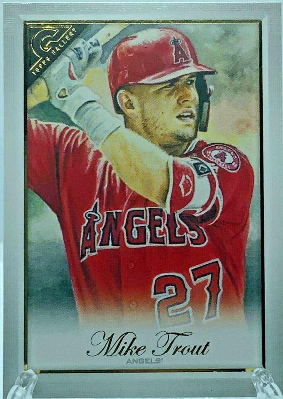Mike Trout #105 2019 Topps Gallery Baseball