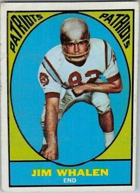 Jim Whalen #11 Football Cards 1967 Topps