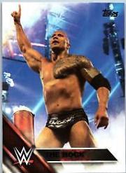 The Rock #137 Wrestling Cards 2016 Topps WWE Then Now Forever