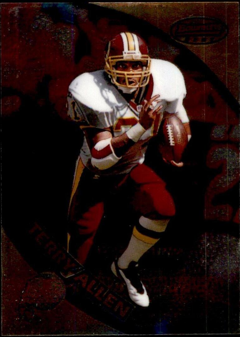 Terry Allen #9 Football Cards 1997 Bowman's Best