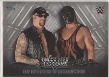 The Brothers of Destruction #UTT-6 Wrestling Cards 2016 Topps WWE Undisputed Tag Teams