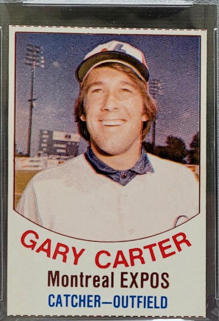 Gary Carter #41 Baseball Cards 1977 Hostess Twinkies Hand Cut