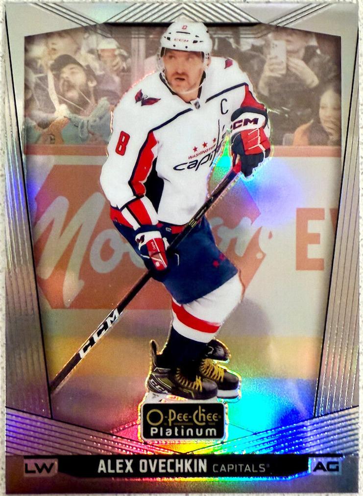 Alex Ovechkin #P-AO Hockey Cards 2024 O-Pee-Chee Platinum Preview