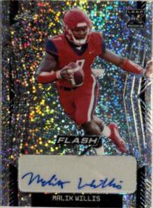 Malik Willis #BA-MW1 2022 Leaf Flash Autographs Football