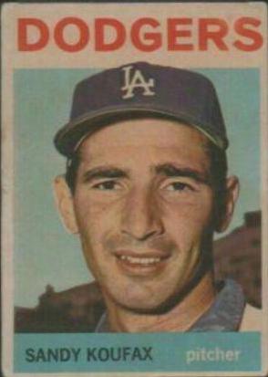 Sandy Koufax #200 1964 Venezuela Topps Baseball