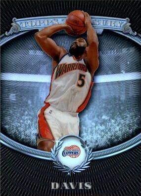 Baron Davis Silver Refractor #55 Basketball Cards 2008 Topps Treasury