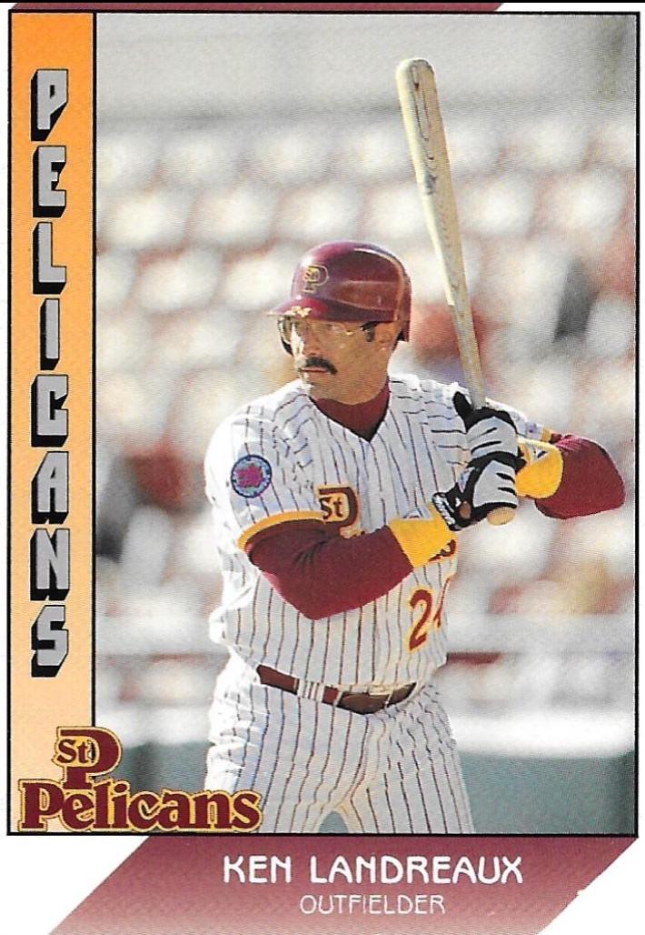Ken Landreaux #134 1991 Pacific Senior League Baseball