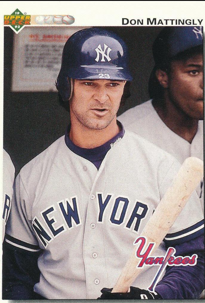 Don Mattingly #356 Baseball Cards 1992 Upper Deck