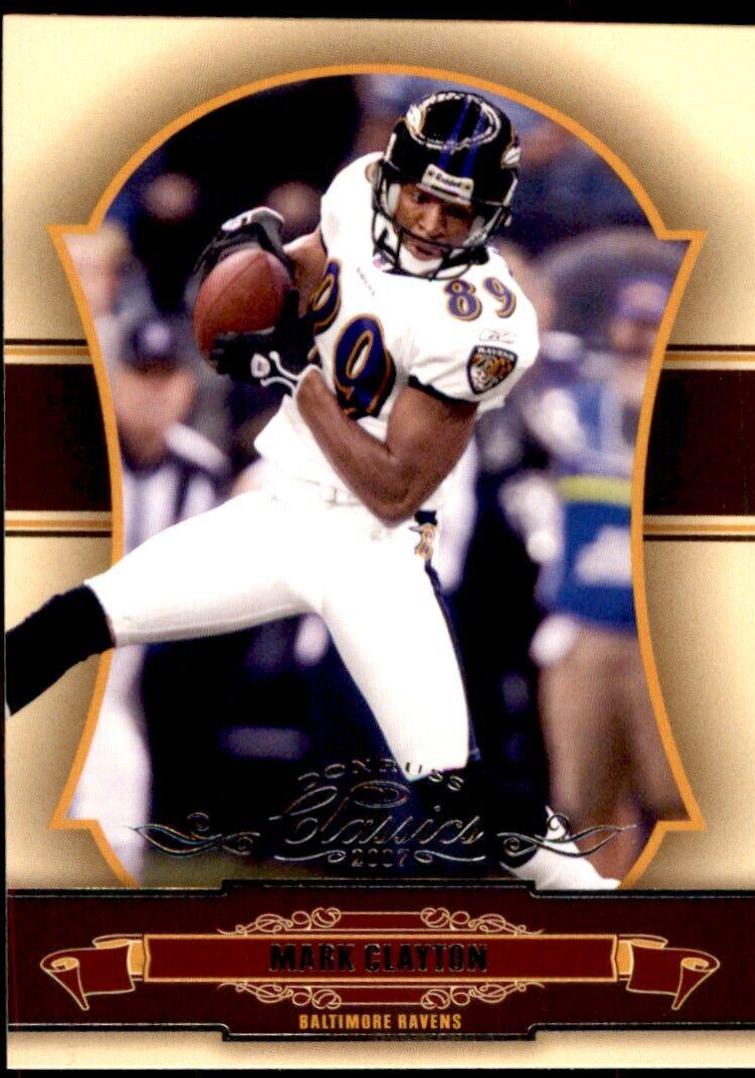 Mark Clayton #9 Football Cards 2007 Panini Donruss Classics