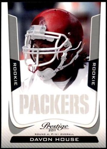 Davon House #229 Football Cards 2011 Panini Prestige