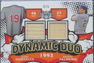 Juan Gonzalez / Rafael Palmeiro