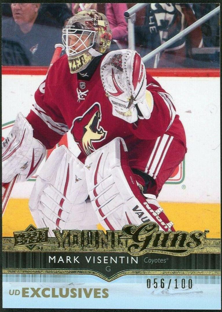Mark Visentin [Exclusives] #203 Prices | 2014 Upper Deck | Hockey Cards