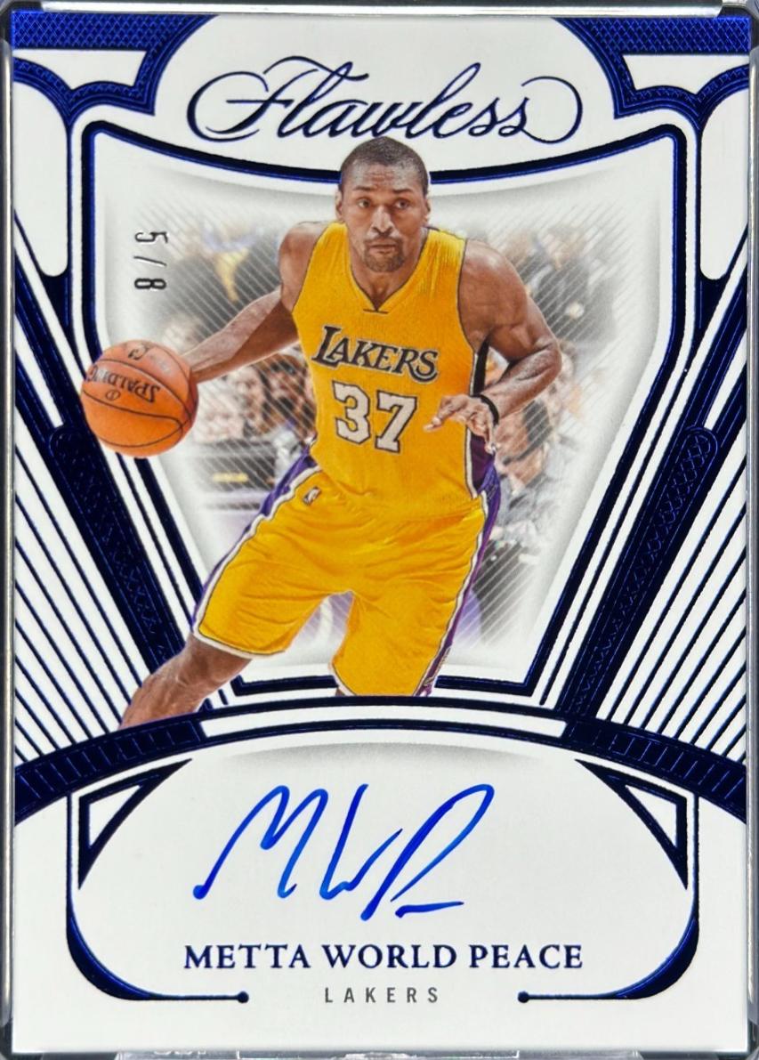 Metta World Peace [Blue] #FA-MWP