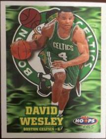 David Wesley #18 Basketball Cards 1997 Hoops