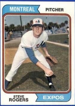 Steve Rogers #169 Baseball Cards 1974 Topps