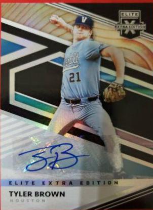 Tyler Brown #108 2020 Panini Elite Extra Edition Baseball