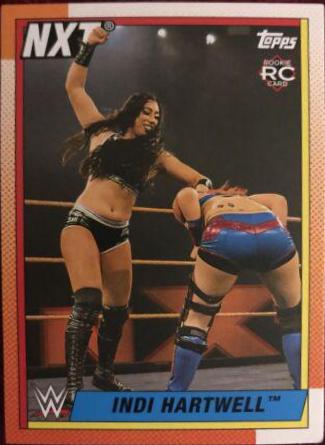 Indi Hartwell #85 Wrestling Cards 2021 Topps Heritage WWE