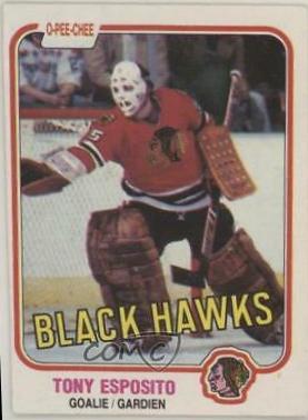 Tony Esposito #54 Hockey Cards 1981 O-Pee-Chee