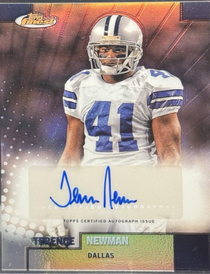 Terence Newman [Refractor] #FBA-TN