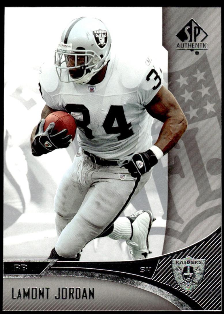 LaMont Jordan #64 2006 Sp Authentic Football