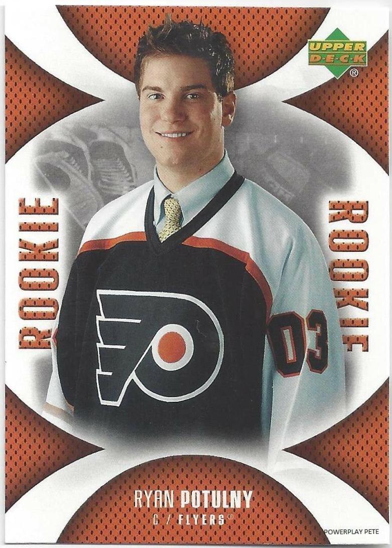 Ryan Potulny #120 Hockey Cards 2006 Upper Deck Mini Jersey Collection