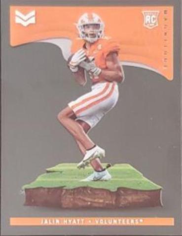 Jalin Hyatt #12 Football Cards 2023 Panini Chronicles Draft Picks Magnitude