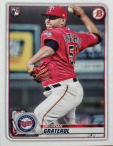 Brusdar Graterol #89 Baseball Cards 2020 Bowman