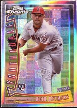 Reid Detmers #YQ-12 Baseball Cards 2022 Topps Chrome Youthquake