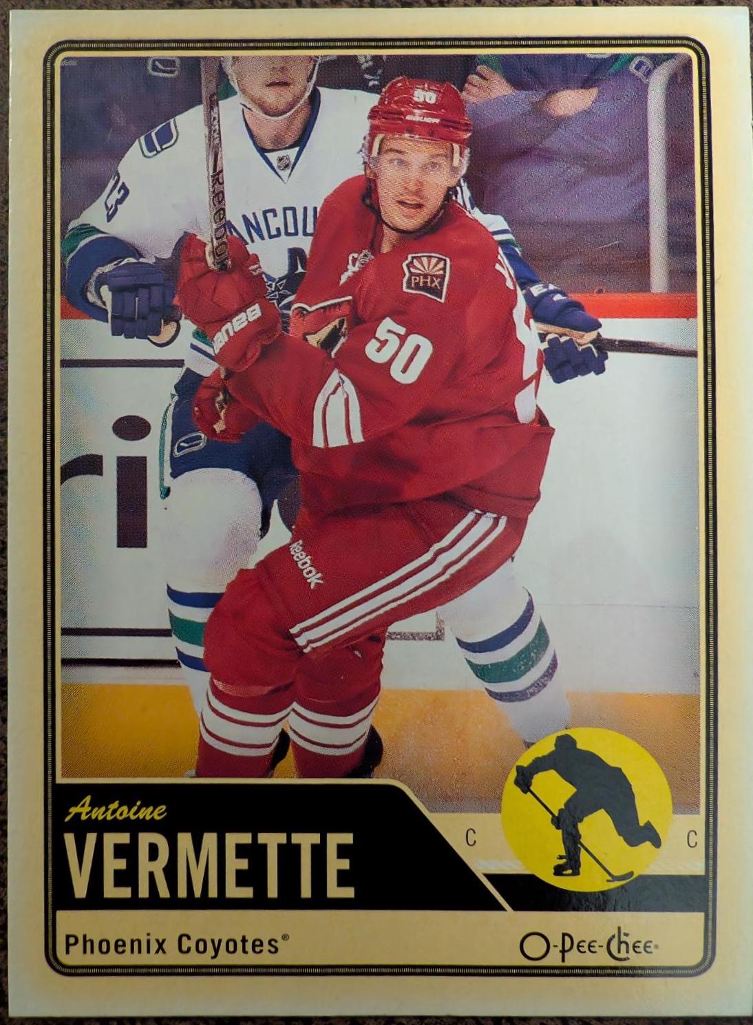Antoine Vermette #126 Hockey Cards 2012 O-Pee-Chee
