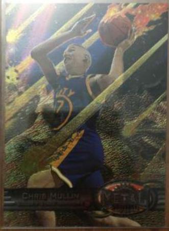 Chris Mullin #9 Basketball Cards 1997 Metal Universe