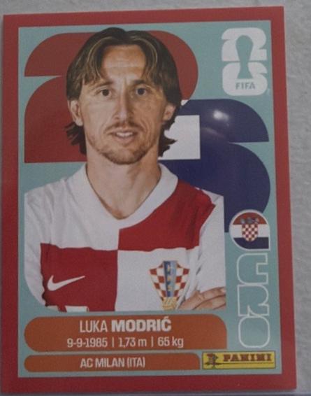 Luka Modric [Red] #CRO9 Preise | 2026 Panini FIFA World Cup Sticker ...
