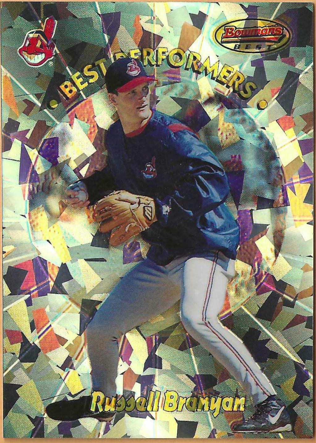 Russell Branyan #BP10 Baseball Cards 1998 Bowman's Best Performers