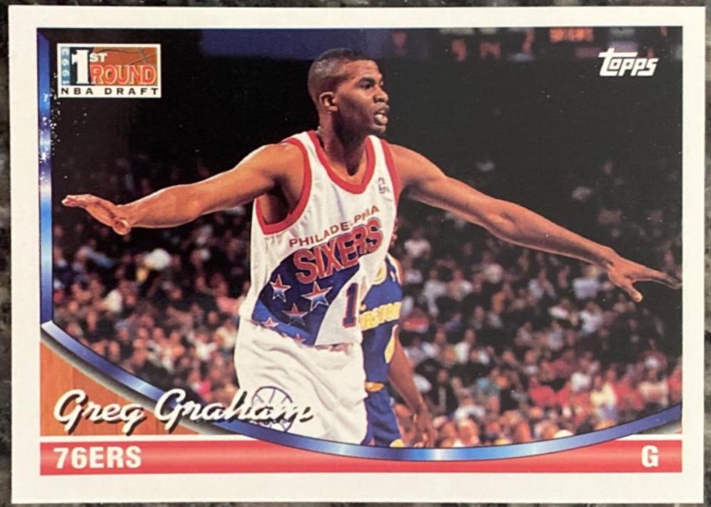 Greg Graham #358 Basketball Cards 1993 Topps