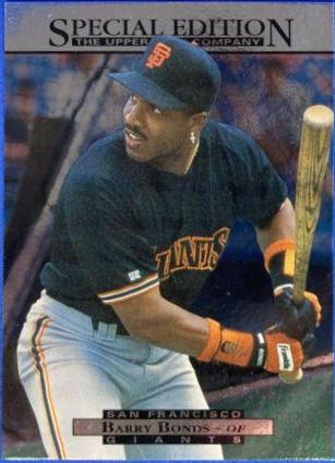 Barry Bonds #70 Baseball Cards 1995 Upper Deck Special Edition
