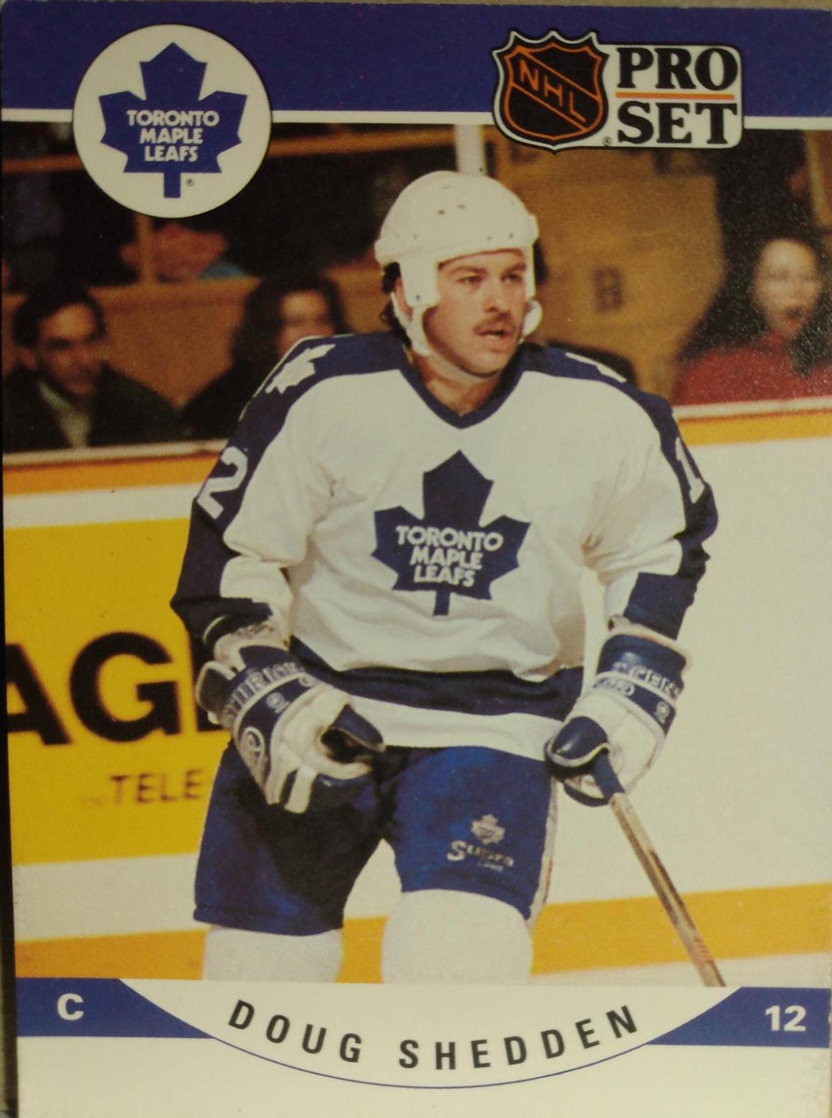 Doug Shedden #542 Hockey Cards 1990 Pro Set