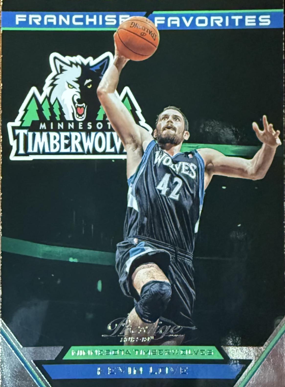 Kevin Love #24 Basketball Cards 2012 Panini Prestige Franchise Favorites
